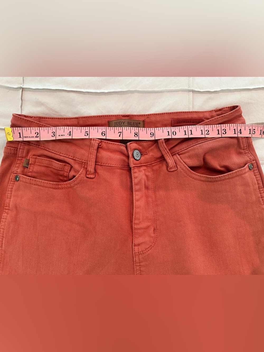 Judy Blue Terracotta Slim Bootcut Jeans Women’s Size 9/29 Stretch Denim - Picture 7 of 9
